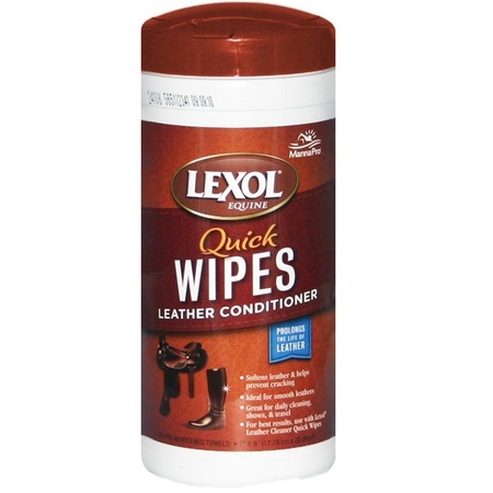 LEXOL Lexol Quick-Wipes Leather Conditioner 246-WIPE